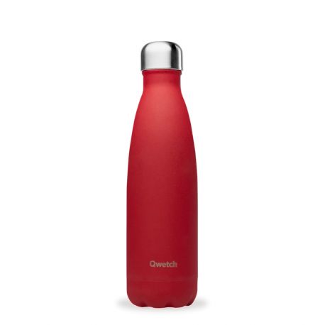 Bouteille isotherme 500ml Originals Granite Rouge, Qwetch