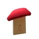 Banc de méditation premium Samadeva rouge