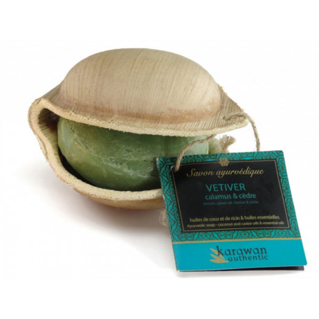 Savon Ayurvédique Vétiver Karawan 100g
