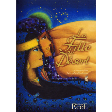 Livre + CD | La fille du desert | Idris Lahore