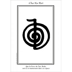 Affiche Symbole "Cho Ku Rei"
