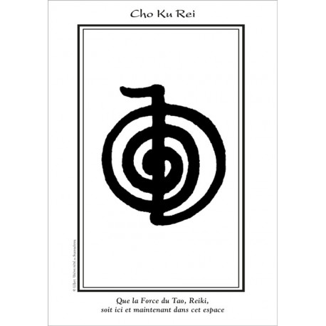 Affiche Symbole "Cho Ku Rei"