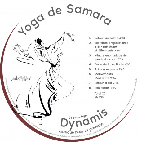 MP3 "Séance type DYNAMIS Yoga de Samara"