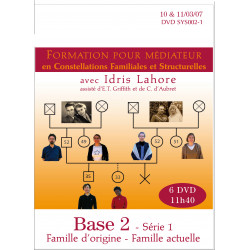 Coffret 6 DVD "Base 2 Série 1 - Famille d'origine / Famille actuelle" avec Idris Lahore - Tome 1