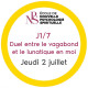 Audio: "J1/7 Jeudi 2 juillet: Mes jeudis Vérité: Duel entre le vagabond et lunatique en moi" Coline d'Aubret