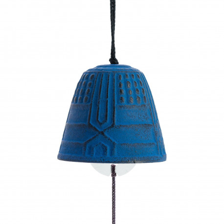 Cloche à vent furin Iwachu bleu clair 4,5 cm, Tierra Zen