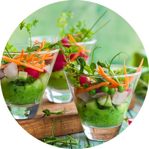 faire une belle assiette